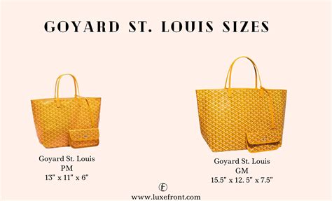 goyard artois tote bag price|goyard artois size comparison.